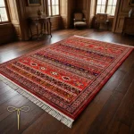 فرشینه قرمز سنتی کد 58 - تصویر 4